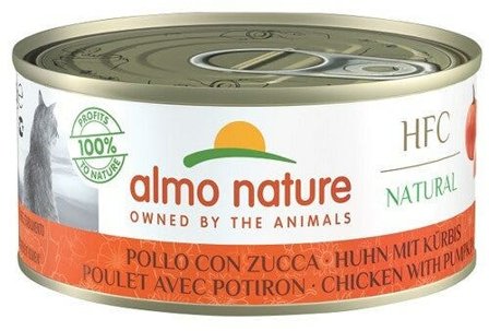 Almo Nature HFC Natural Cibo Umido Pollo Con Zucca Per Gatti