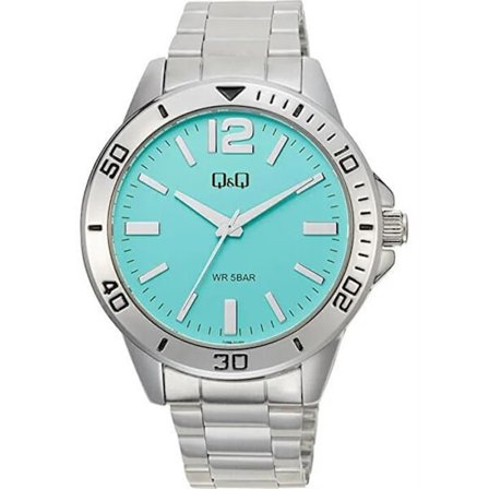 Kello - Q&Q - Q28B-010PY - Keltainen - Metallia - Nahkaa