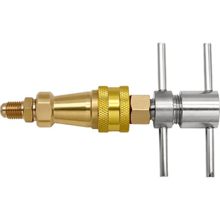 Snabbkopplingskoppling för kylmedelsladdning Snabbkoppling för kylskåp