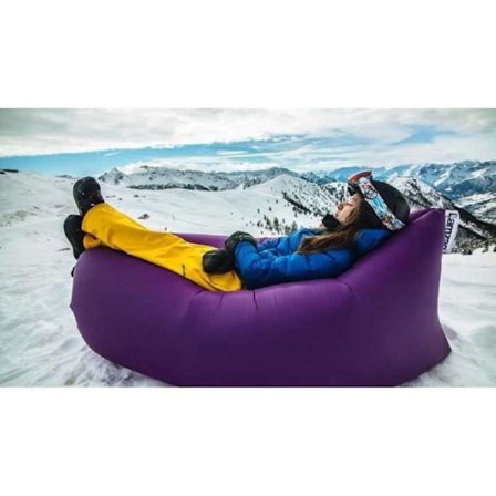 NY!!!! Ultralet oppustelig madras ideel til strand, camping og festivaler