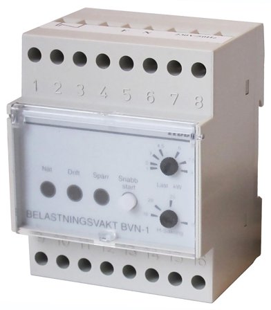 Eldon BVN-1 Belastningsvakt 250 V, uten strømtransformatorer, Elfordeling & strømforsyning
