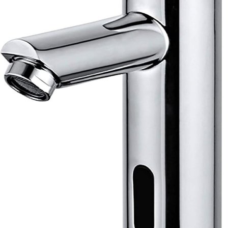 Elektronisk tvättställsblandare S1, armatur med automatisk sensor 1 vatten (kallt)