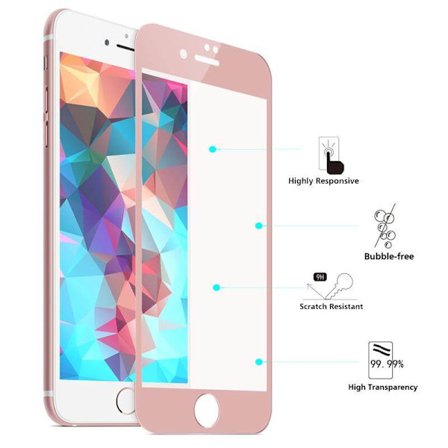 iPhone 8 Plus 2-PACK Skärmskydd 3D 9H 0,2mm HD-Clear ProGuard