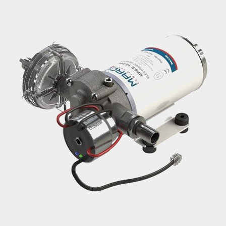 Elektrisk pantrypumpe Marco UP6/E, 12 V/24 V, 26 l/min, G 1/2 (BSP) / 5/8 (16 mm) slange