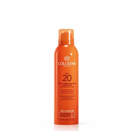 Collistar Spray Abbronzante Idratante SPF20 200ml - Spray solare corpo media prot.