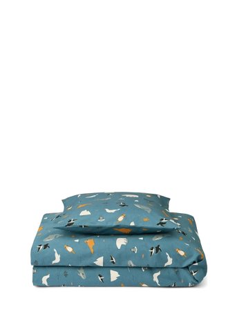 Liewood Carmen Baby Printed Bedding - Blue - ONE SIZE
