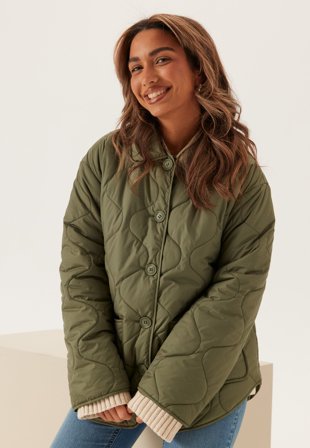 BUBBLEROOM-Quilted Jacket-S