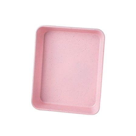 Forntida tårta rektangulär djup bakpanna, stålkol