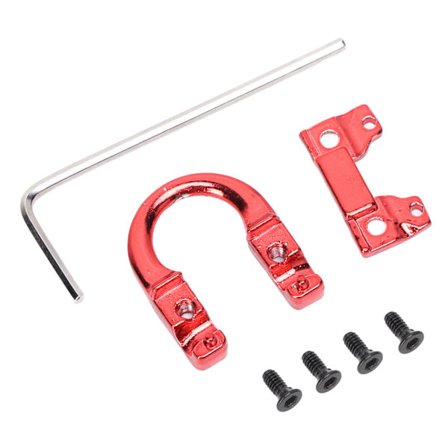 Bueskydning Metal D-Loop U-Formet Ring Metal D-Ring Bueskydning Jagt Målretning Skydning Beskyttelseshjælp Tilbehør Rød