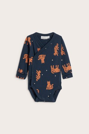 Kappahl | Kuviollinen vauvojen body | Tummansininen