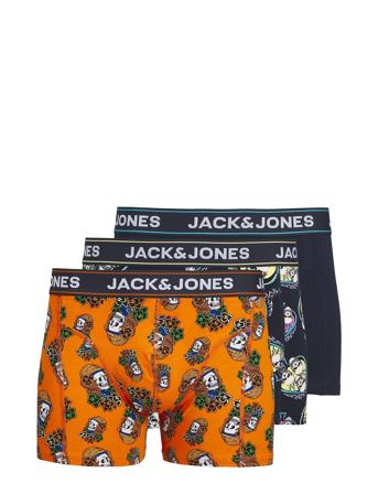 Jactriple Skull Trunks 3 Pack Navy Jack & J S
