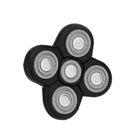 Skull Shaver Carver 5 -pään vaihtoterä - sopii Pitbull-, Butterfly Kiss- ja Palm-sähköpartaveitsiin -T