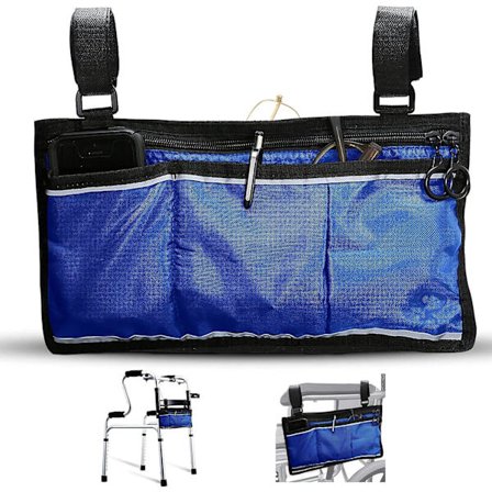 Säker förvaringsväska för rullstol, rullstolsmobilitetshjälpmedel för äldre