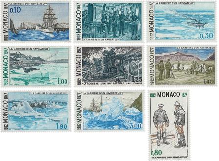 Monaco 1977 - YT 1103-1111 - Postfrisk