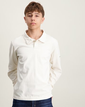 Sail Racing JR BAY RUGGER Hvit Pique Gutt - Kids Brand Store