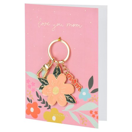 Love You Mom Kort med Nyckelring