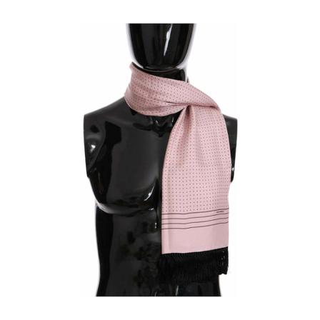 Dolce & Gabbana, Silky Scarves Roze, unisex, Maat:ONE Size