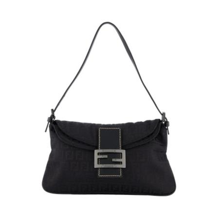 Fendi Vintage Pre-owned Small Taske Sort, Dame Vintage Tasker, Størrelse: ONE Size