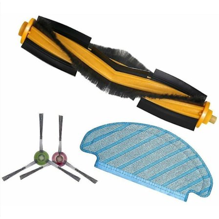 Sweeper Side Brush Roller Brush Klud Kompatibel med Ecovacs T8