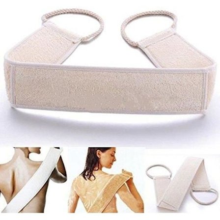 Ryggskrubbare, Ryggskrubbare för bad, Loofah Svamp Rengöringsduk för Dusch, Loofah Svamp Ryggkliare för Dusch och Bad