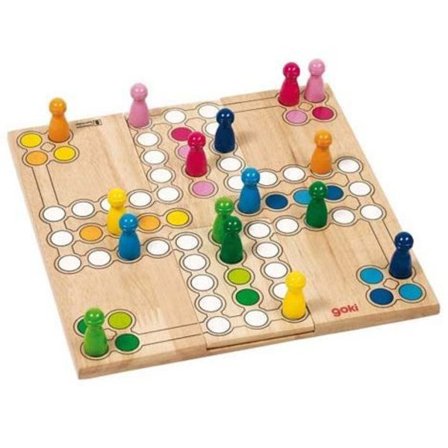 Ludo-peli - Puiset hevoset - Sekalainen - Lautapeli - 3 vuotta ja yli