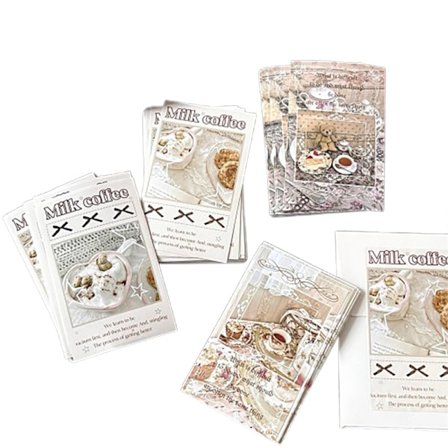 Bear Tea Party -sinetöintitarrat (10 kpl) Model 5