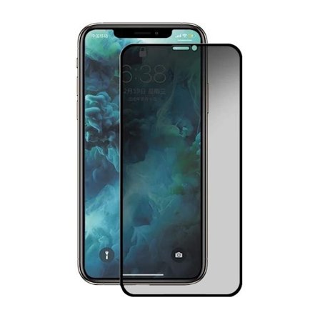 Screen Protector iPhone 11 Pro Max/XS Max - Privacy 3D Tempered Glass Bulk
