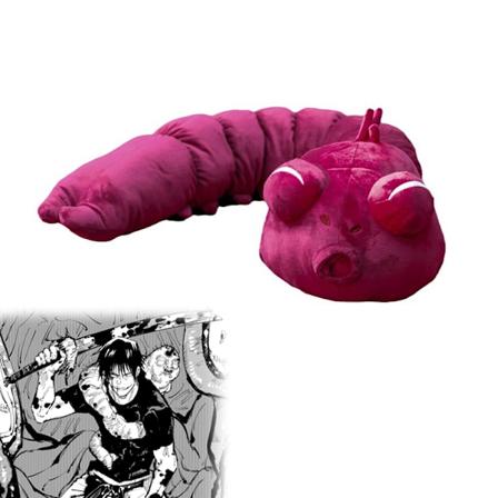 Jujutsu Kaisen Forbannet Ånd Plushie Toji Fushiguro Cosplay Orm