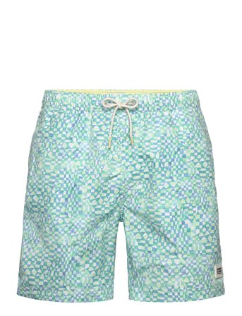 Scotch & Soda | Mini-Printed Mid-Length Swimshort | XL