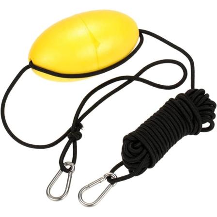 1 kpl Kajakki Drift Anchor Leash Leash 9,1 m/30 jalkaa pitkä nailonköysi Ruostumaton teräsleike Kajakki Tarvikkeet