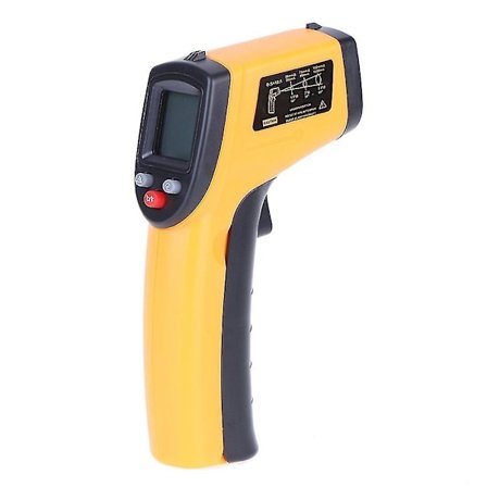 Industriell laser LCD digital IR infraröd termometer temperaturmätare pistol punkt -50-380 grader beröringsfri termometer pyrometer