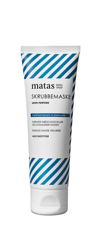 3 for 2 - Matas Striber Skrubbemaske til Alle Hudtyper Uden Parfume 80 g, Skincare, Masker, Skrubbemasker