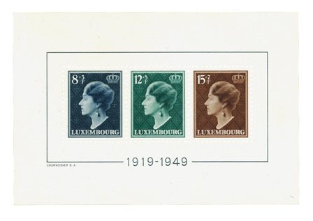 Luxembourg 1949 - MICHEL Blok 7 - Postfrisk