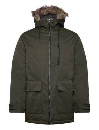 Jack & Jones | Jjcharlie Detachable Faux Fur Parka | L
