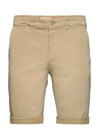 The Organic Chino Shorts Shorts Chinos Shorts Beige By Garment Makers