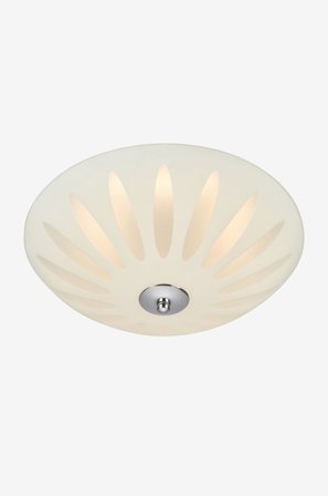 Markslöjd - Plafond Petal LED 43cm Hvit/Krom - Krom - Plafonder - Fra Homeroom
