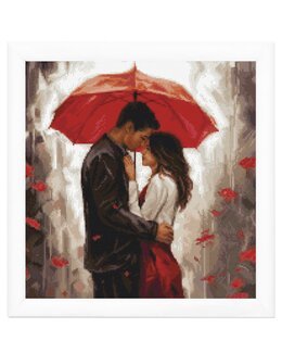 Stickpackung Bild Liebe