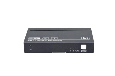 VIVOLINK HDMI switcher 3x1 8K@60Hz