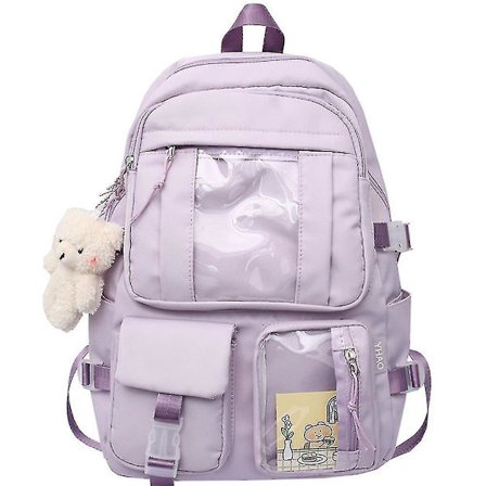 Teena Student Gjennomsiktig Ryggsekk Student Skole