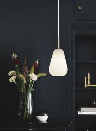 Anoli 1 small taklampe Ø16 - nordic gold/opal