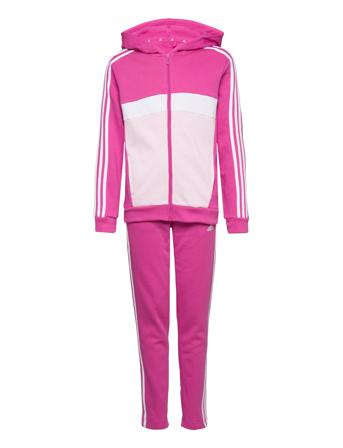 J 3S Tib Fl Ts Sport Tracksuits Pink Adidas Performance