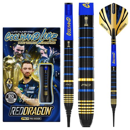 Luke Humphries TX4 Avenger Punta Blanda | Red Dragon Darts