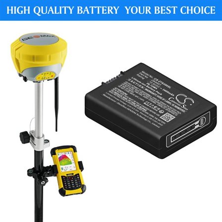 Batteri for test, oppmåling, Utstyr for Geomax Zenith 35 GPS GNSS, Zenith35