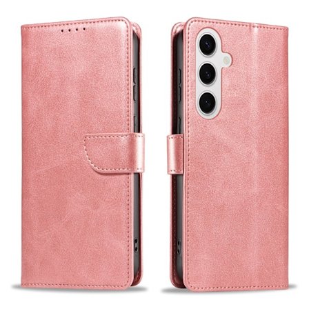 S24 Plus - Elegant Läderplånboksfodral i 6 färger