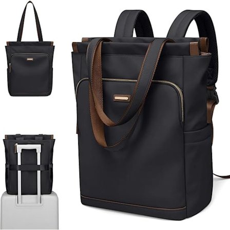 Konvertibel Laptop Rygsæk til Kvinder, Casual Rejse Taske til Arbejde, Universitet, Rejser og Fritid