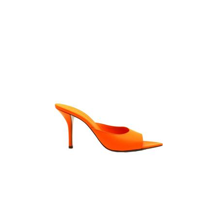Gia Borghini, Pointe Toe Mule Oranje, Dames, Maat:40 EU