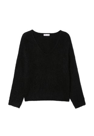 Wera Jumper IDUN Stickat Svart XS