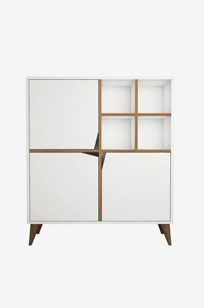 Hanah Home - Säilytyskaappi Pulse - Valkoinen - Kaapit - - Homeroom