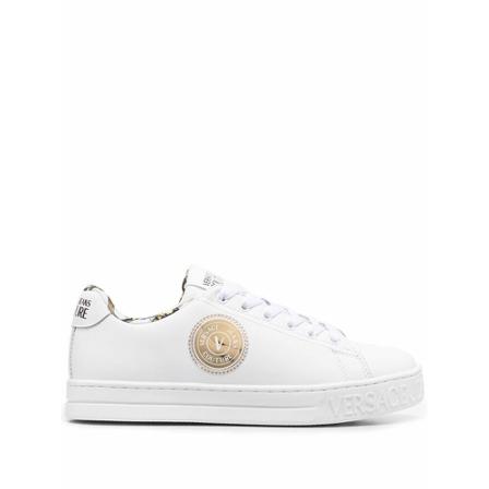 Versace Jeans Couture Sneakers , Wit , Dames , Maat: 40 EU