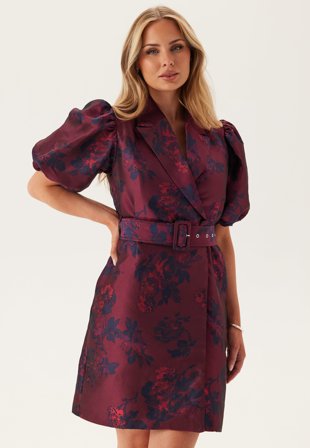 YAS - Yasanki 2/4 WRAP DRESS - Port Royale